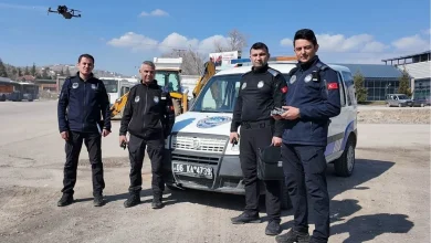 Keçiören'De Dronla Hafriyat Kamyonu Denetimi 1 Keçiören'De Dronla Hafriyat Kamyonu Denetimi