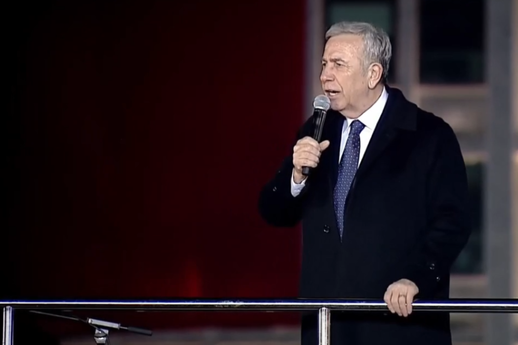 Ankara Büyükşehir Belediye Başkanı Mansur Yavaş Saraçhane Konuşması
