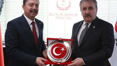 Chp'Li Beypazarı Belediye Başkanı Özer Kasap, Bbp Lideri Destici'Yi Ziyaret Etti: