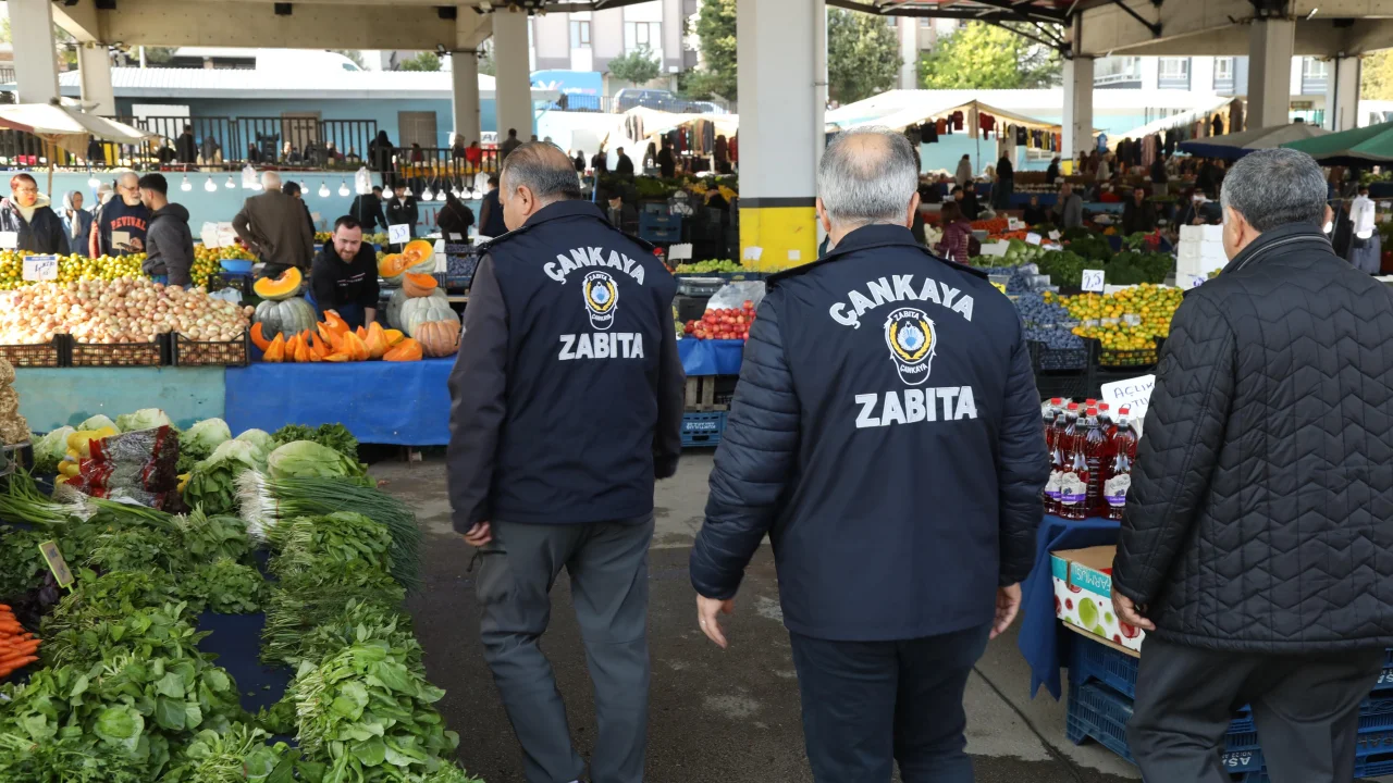 Çankaya Pazar Denetimleri