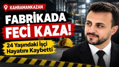 Kahramankazan’da Fabrikada Feci İş Kazası: 24 Yaşındaki Danyal Can Hayatını Kaybetti!